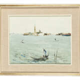 "Bacino di San Marco con l'Isola di San Giorgio" | olio su tela (cm 35x45) | Firmato in alto a destra | In cornice - фото 2