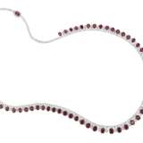 AN IMPORTANT GRAFF RUBY AND DIAMOND NECKLACE - Foto 1