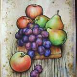 Design Painting, Pencil drawing “Fruit.”, Paper, India Ink, Impressionism, Still life, Ukraine, 2021 - photo 1