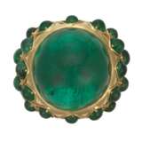 TIFFANY & CO. JEAN SCHLUMBERGER EMERALD RING - photo 1