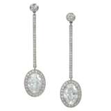 CARTIER DIAMOND EARRINGS - фото 1