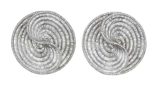 SABBADINI DIAMOND EARRINGS - фото 1