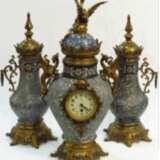 „Uhr mit Dampfbädern Vasen 19 Jahrhundert “ - Foto 2