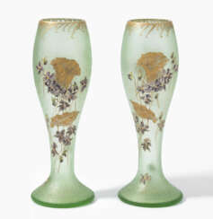 Legras & Cie./Mont Joye, 1 Paar Vasen