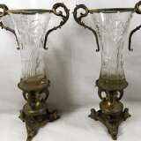 Две хрустальные вазы19 век - Foto 1