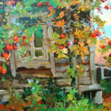 У окна рябина Realism Landscape painting 2013 - photo 1