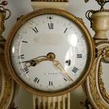 „ Uhr Jahrhundert Meissen Porzellan des XVIII “ - Foto 3