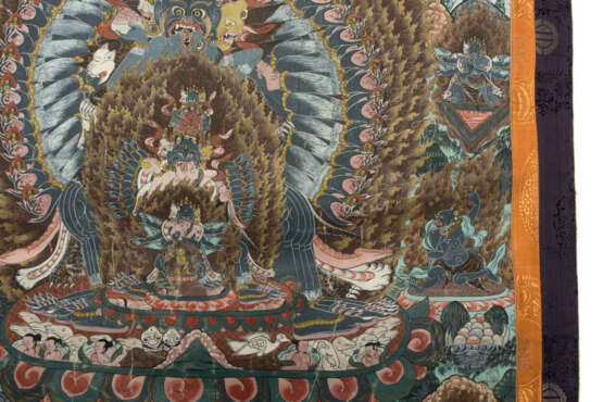 Thangka des Yamantaka - фото 8