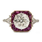 Diamant-Rubin-Ring - photo 1