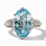 Aquamarin-Diamant-Ring - photo 1