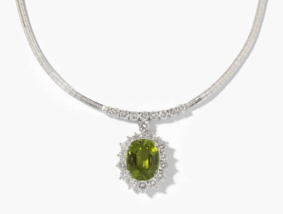 Peridot-Brillant-Collier - photo 1