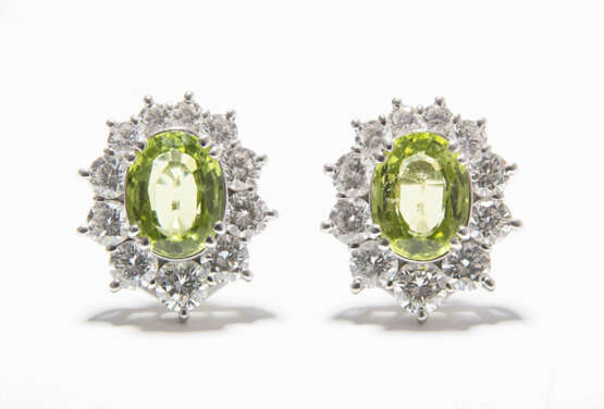 Peridot-Brillant-Ohrclips - photo 1