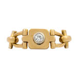 CARTIER Kettenring mit Brillant ca. 0,07 ct, - photo 2