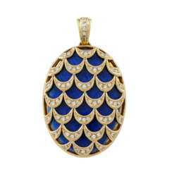 VICTOR MAYER für FABERGÉ Clip-Anhänger Medaillon