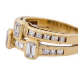 Ring mit Diamanten von zus. ca. 1,9 ct, - Foto 5