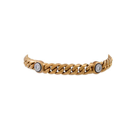 Armband mit 4 Brillanten von zus. ca. 0,6 ct, - photo 1