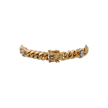 Armband mit 4 Brillanten von zus. ca. 0,6 ct, - photo 2