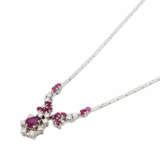 Collier mit Rubinen und Brillanten, - фото 4