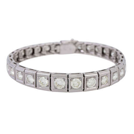 Armband mit 28 Diamanten zus. ca. 7 ct, - фото 1