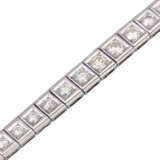 Armband mit 28 Diamanten zus. ca. 7 ct, - photo 4