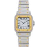 CARTIER Vintage Santos Carree, Ref. 2961. Armbanduhr. Ca. 1980/1990er Jahre. - photo 1