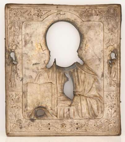 Christus Pantokrator mit Silberoklad - photo 5