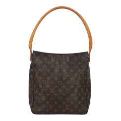 LOUIS VUITTON Schultertasche "LOOPING GM", Koll.: 2000.