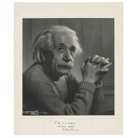 EINSTEIN, Albert (1879-1955) - Foto 1