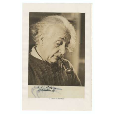 EINSTEIN, Albert (1879-1955) - Foto 1