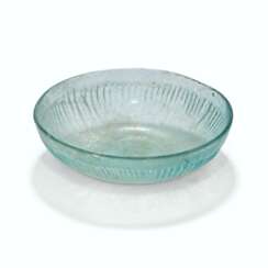 BOL EN VERRE TRANSLUCIDE BLEU PALE