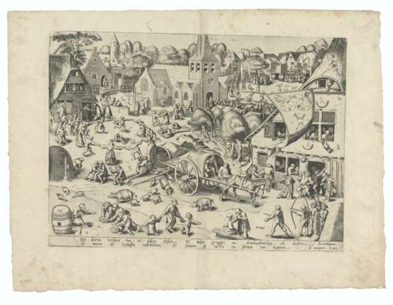 FRANS HOGENBERG (CIRCA 1539/40-1590) AFTER PIETER BRUEGEL THE ELDER (CIRCA 1525-1569) - фото 1