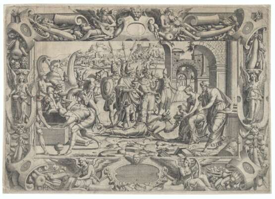 JEAN MIGNON (ACTIVE 1535-1555) AFTER LUCA PENNI (CIRCA 1500-1577) - фото 1