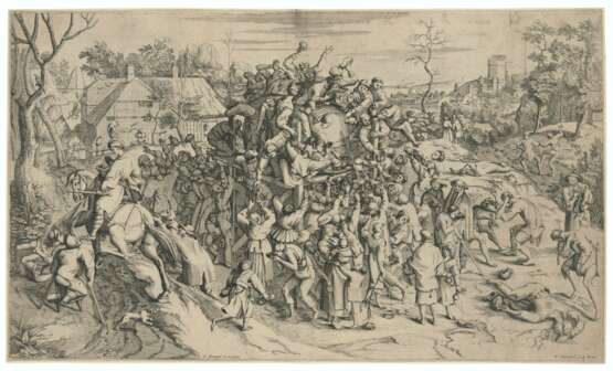 NICOLAS GU&#201;RARD (CIRCA 1648-1719) AFTER PIETER BRUEGEL THE ELDER (1525-1569) - Foto 1