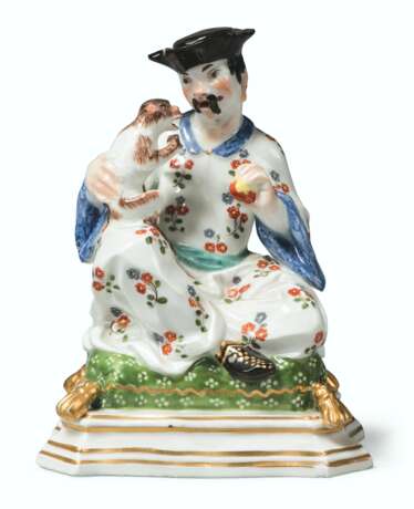 A MEISSEN PORCELAIN CHINOISERIE FIGURAL INCENSE-BURNER - photo 1