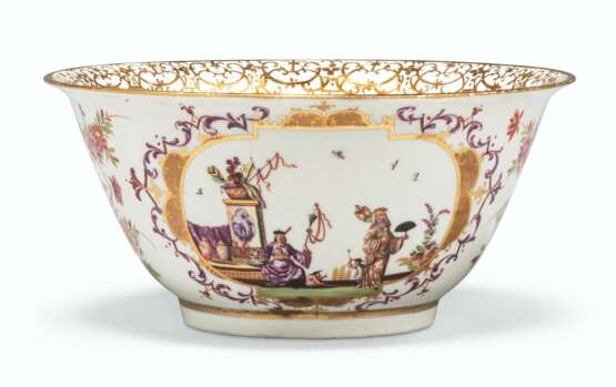 A MEISSEN PORCELAIN CHINOISERIE WASTE-BOWL - photo 1