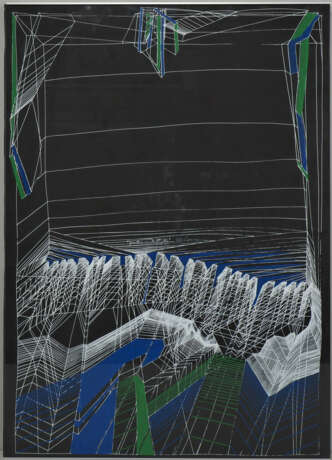 Abstrakte, geometrische Komposition, 1982 - фото 1