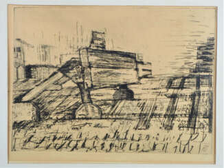 Adolf Silberberger (1922-2005, Ulm) - Radierung