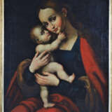 Barockgemälde Madonna mit Kind - photo 1