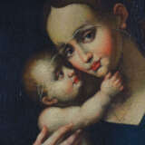 Barockgemälde Madonna mit Kind - photo 3