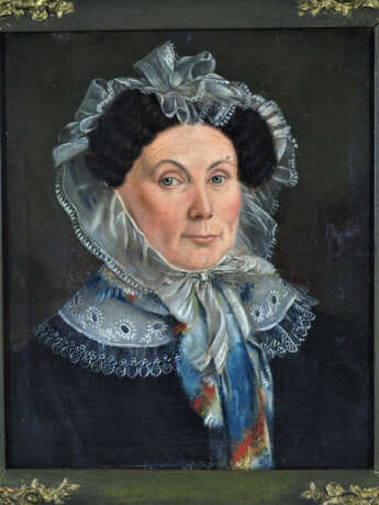 Paar Biedermeier Porträts, 1829 - Foto 4