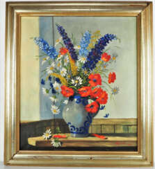 Walter Janotta (1900-1990, München) - Blumenstillleben 1942