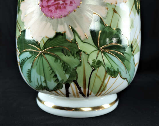 Paar große Vasen, Jugendstil um 1900, - photo 3