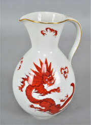 Kaestner Vase mit chinesischem Drachen