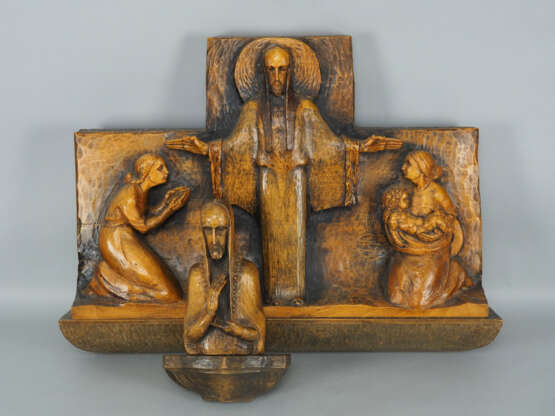Konvolut moderne, christliche Skulpturen - sign. A. Widmer, 1932 - photo 1