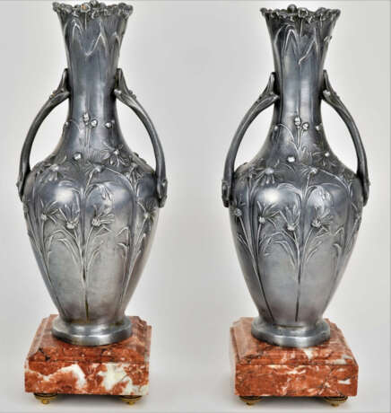 Paar Amphoren Vasen, Frankreich um 1900 - Foto 1