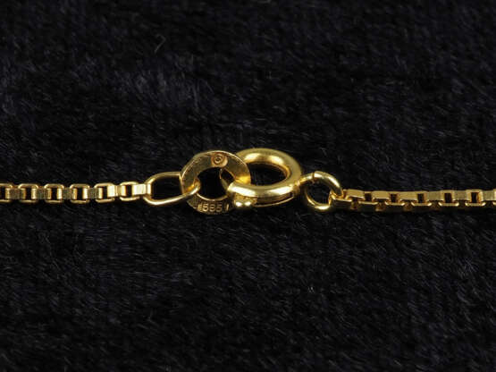 Zierliche Goldkette, Venezianerkette 585GG, 61cm - фото 2