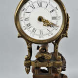 Figuren Schwingpendel Uhr, Frankreich um 1880 - Foto 1
