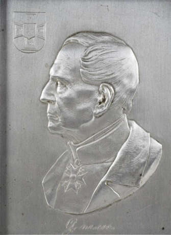 Reliefbild Generalfeldmarschall Helmuth von Moltke um 1900 - Foto 2