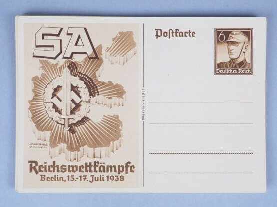 Konvolut, 15 unbenutzte Postkarten, Nationalsozialistisches Deutsches Reich - photo 2