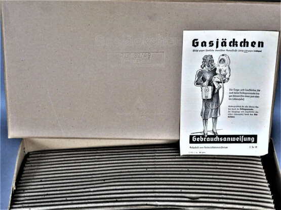 Gasjäckchen RL1 39/49 vollständig in orig. Verpackung mit Gebrauchsanweisung - photo 4